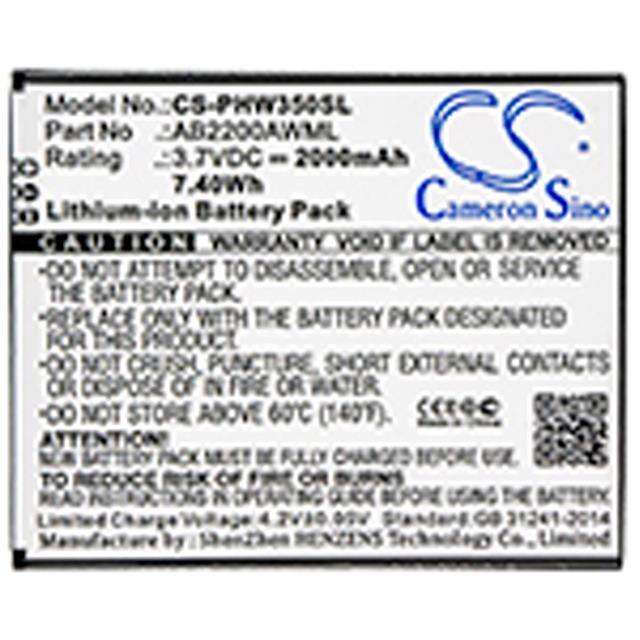 AB2200AWML BATTERY Replacement for Philips AB2200AW