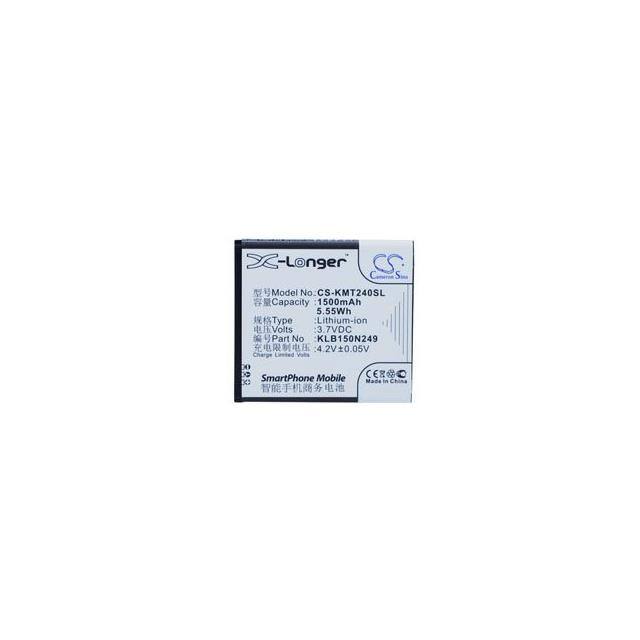 KXX40-XJXBA007510 BATTERY Replacement for Kazam KXX40-XJXB