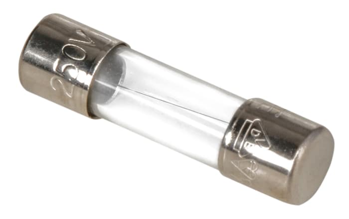 563-431 This is an RS PRO 2A F Glass Cartridge Fuse with a 5 x 20 mm size and a 250V AC voltage rating. It is designed for fast-acting protection.