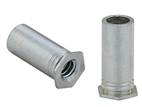 SOS-8632-8 The PennEngineering SOS-8632-8 is a thru-hole threaded standoff designed for secure mounting in thin sheets. It features a #6-32 thread size and a minimum sheet thickness requirement of 0.050 inches.