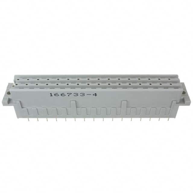 166733-4 CONN DIN RCPT 48POS PNL MNT GOLD