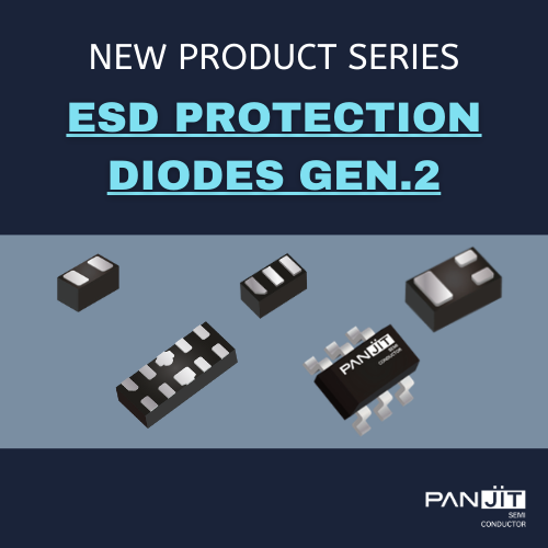 40V The PANJIT 40V is an ESD Protection Diode designed for high-speed data lines. It offers RoHS3 compliance and MSL 1 Unlimited rating.