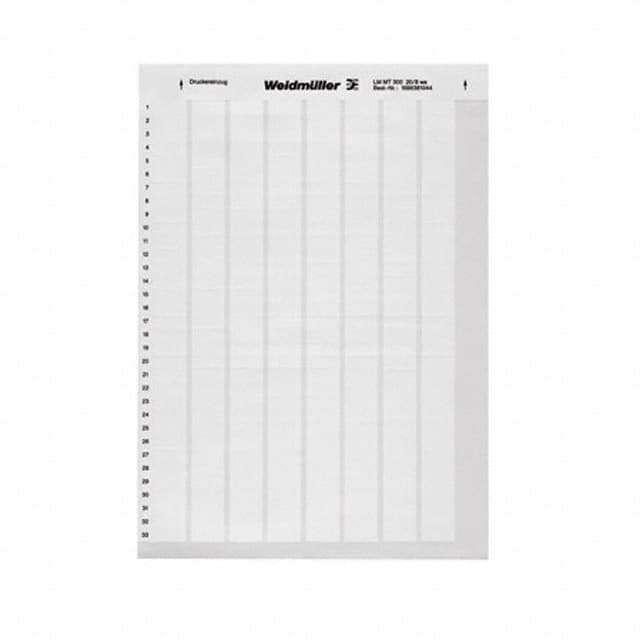 1686391044 LABEL ID/RATINGS 1"X0.5" WHITE