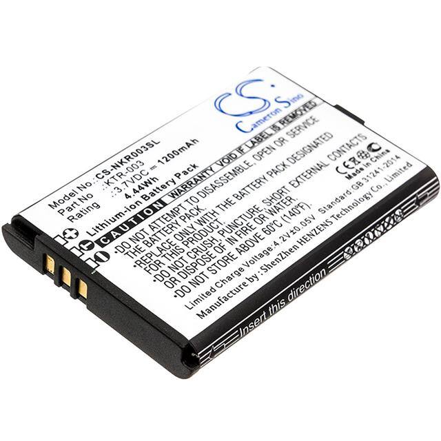 KTR-003 BATTERY Replacement for Nintendo KTR-003