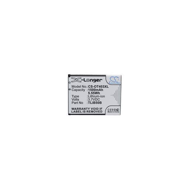 ONE TOUCH S POP DUAL BATTERY Replacement for Alcatel One Touc