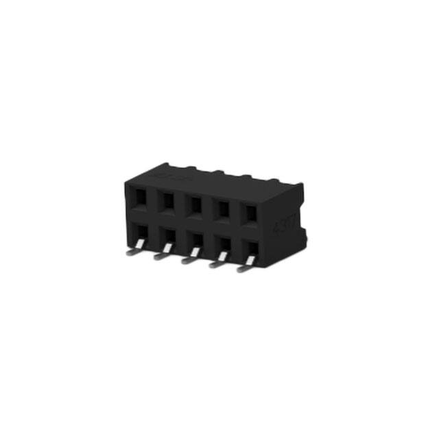 1-2307731-0 10P,2MM,B-B,REC,DRHZ,SMD,0.76AU,