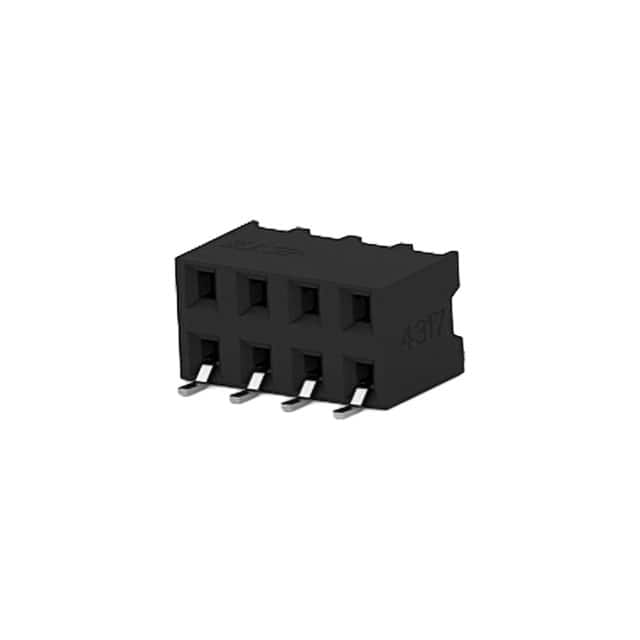 2307731-8 8P,2MM,B-B,REC,DRHZ,SMD,0.76AU,T