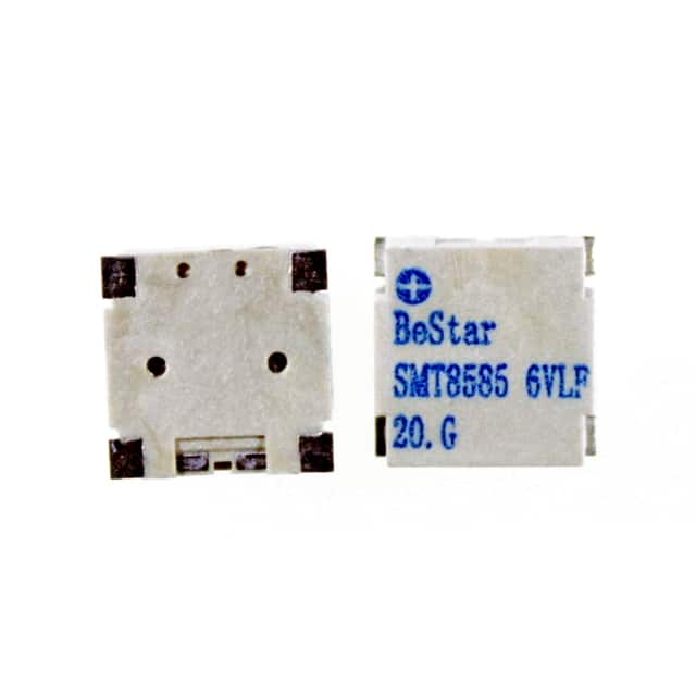 SMT8585-03H3.6-06 BUZZER MAGNETIC 6V 8.5X8.5MM SMD