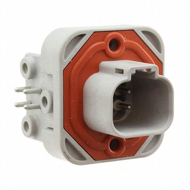 DT13-4P CONN HEADER R/A 4POS 4.44MM