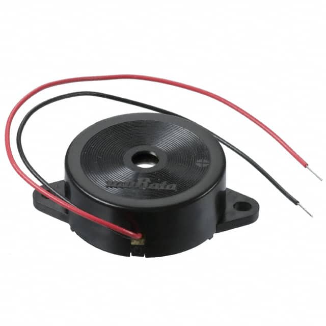 PKB24SWH3301 BUZZER PIEZO 24MM FLANGE