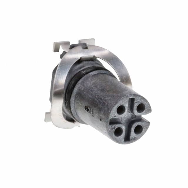 MSAS-04PFFT-EE0001 CONN FMALE INSERT 4P GOLD SOLDER
