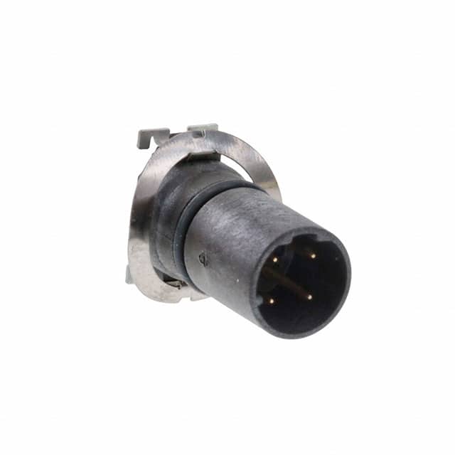 MSDS-04PMMT-EE0001 CONN MALE INSERT 4POS GOLD SLDR