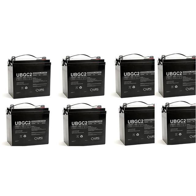 UB-GC2 GOLF CART 8 PACK Replacement for Upg UB-GC2 Golf