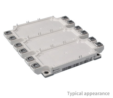 FS450R12KE4 The Infineon FS450R12KE4 is an IGBT module designed for high-power applications. It features RoHS3 compliance and an MSL 1 rating.