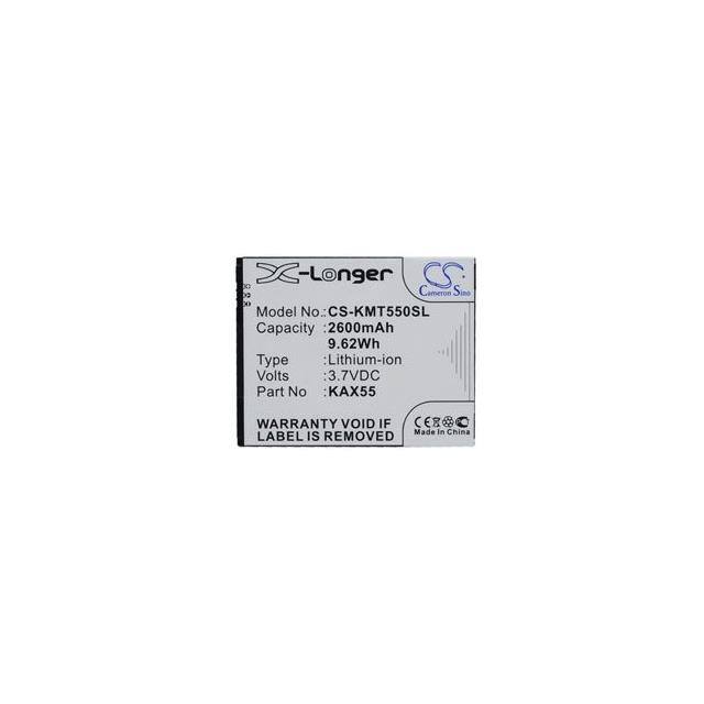 KAX55 BATTERY Replacement for Kazam KAX55 Batt