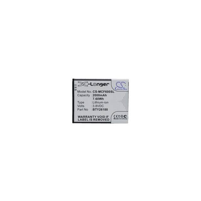 B01-E500 BATTERY Replacement for Posh B01-E500 Ba
