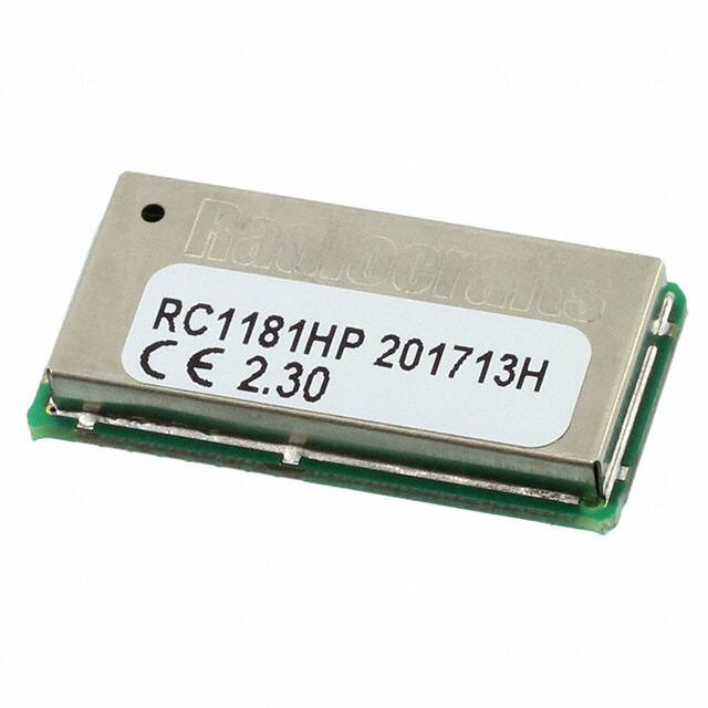 RC1181HP-TM RF TXRX MOD ISM < 1GHZ CAST SMD