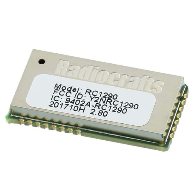 RC1290 RF TXRX MOD ISM < 1GHZ CAST SMD