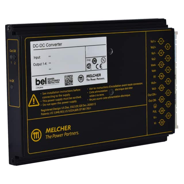 HP2540-9RG DC/DC CONVERTER 2X15V 122W