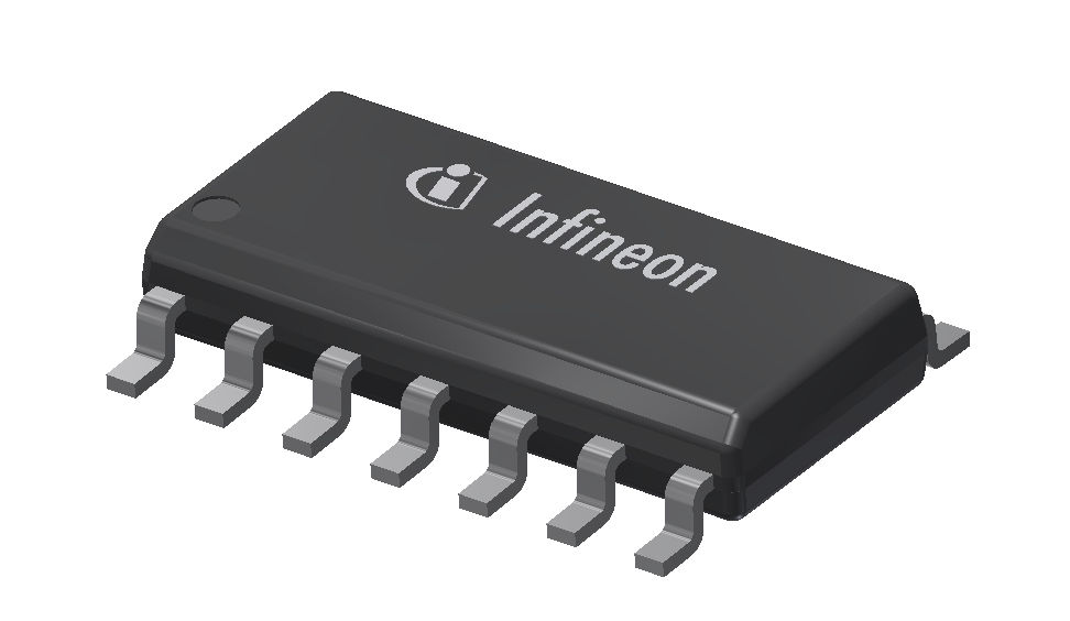 2EDL23N06PJ The Infineon 2EDL23N06PJ is a 600V half-bridge gate driver IC. It offers an output current of +1.8A source and -2.5A sink, with a propagation delay matching of 60ns max.