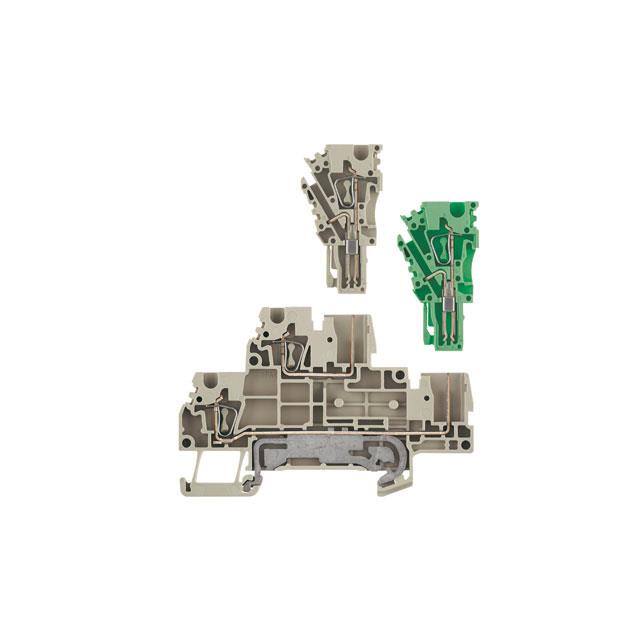 1815160000 TERM BLK PLUG 4POS 5.1MM BEIGE
