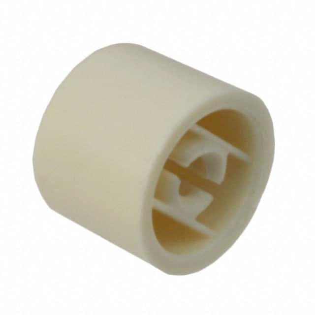 1825068-7 CAP PUSHBUTTON ROUND WHITE