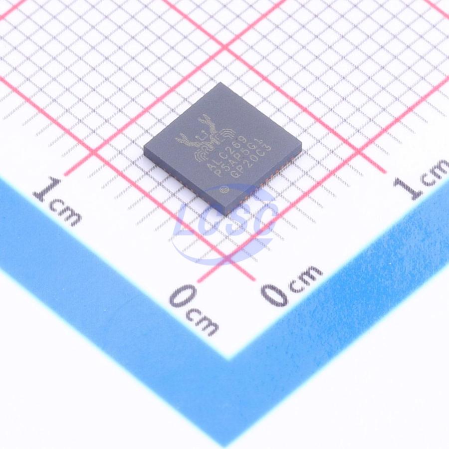 ALC269Q-VC3-GR The Realtek ALC269Q-VC3-GR is an Audio Special Purpose IC. It operates with a supply voltage of 3.3V or 5V and supports sampling rates up to 192kHz.