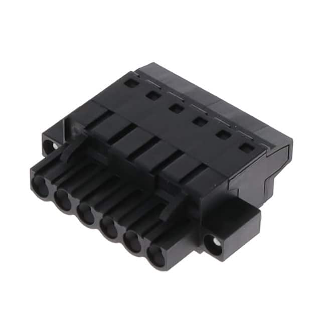 1844260000 TERM BLOCK PLUG 6POS STR 5.08MM