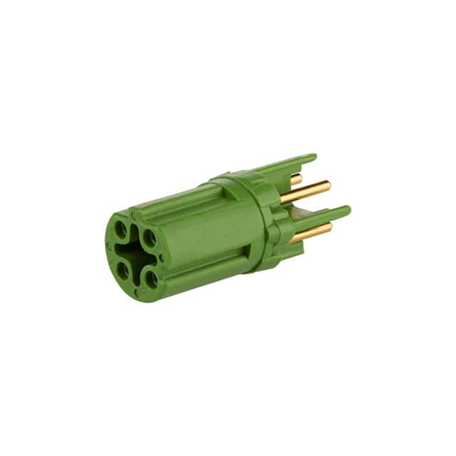 MMT060A115-G2 CONN FMALE INSERT 4POS GOLD SLDR