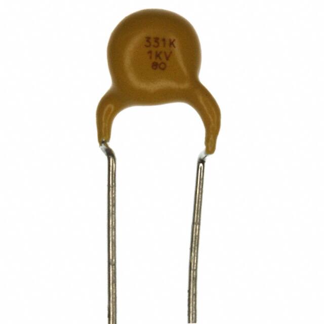 ECK-A3A331KBP CAP CER 330PF 1KV Y5P RADIAL