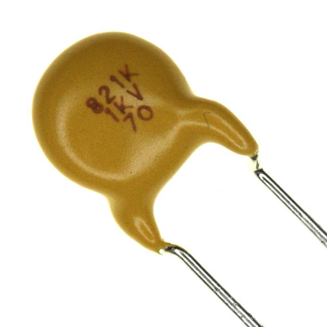 ECK-A3A821KBP CAP CER 820PF 1KV Y5P RADIAL