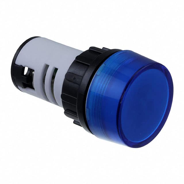 PL22CHLB24 PLT LIGHT 24 VAC/DC BLUE LED