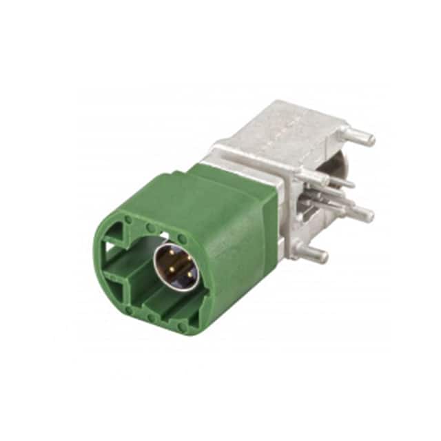 D4S20G-400A5-E CONN HSD FAKRA PLUG R/A 100OHM