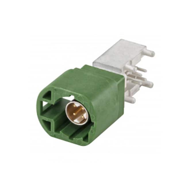 D4S20L-40MA5-E CONN HSD FAKRA PLUG R/A 100OHM