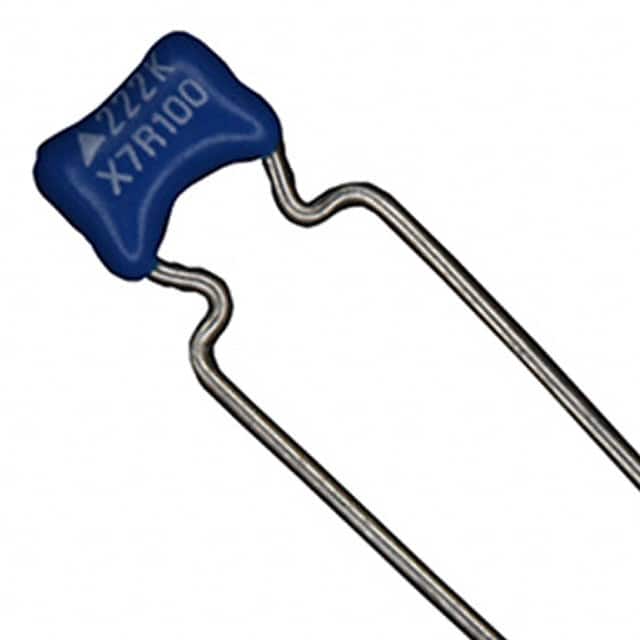 B37981F1222K000 CAP CER 2200PF 100V X7R RADIAL