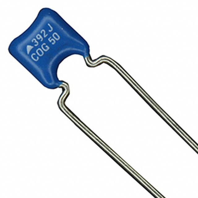 B37986G5392J000 CAP CER 3900PF 50V NP0 RADIAL