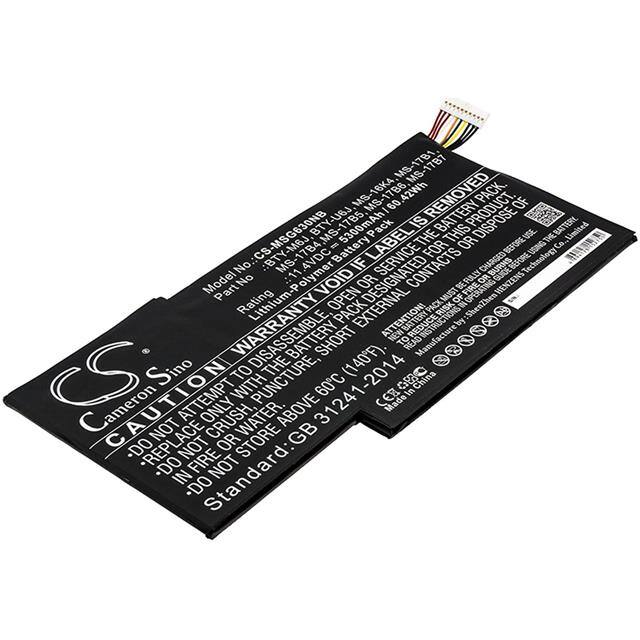 0016K2-SKU32 BATTERY Replacement for Msi 0016K2-SKU32