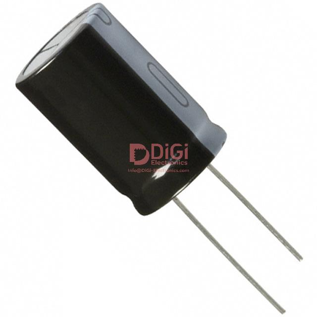 ESMG161ELL471MP35S The United Chemi-Con ESMG161ELL471MP35S is an aluminum electrolytic capacitor with a capacitance of 470µF and a rated voltage of 160V. It offers a tolerance of ±20% and a lifetime of 2000 hours at 85°C.