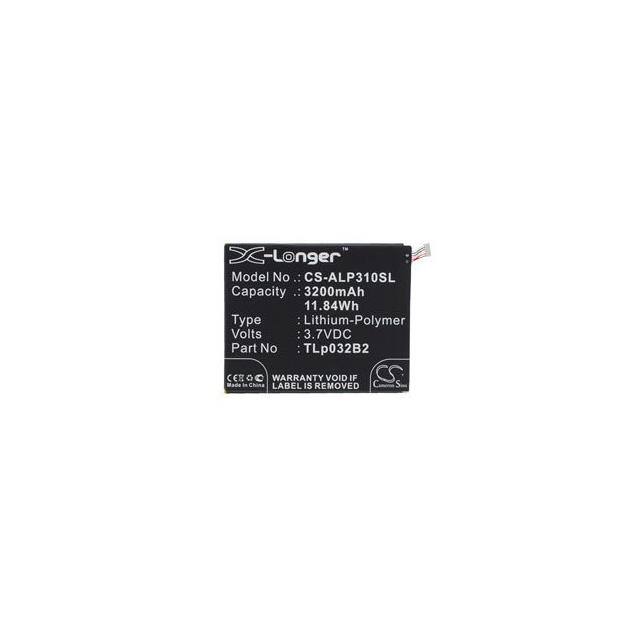TLP032C2 BATTERY Replacement for Alcatel TLP032C2