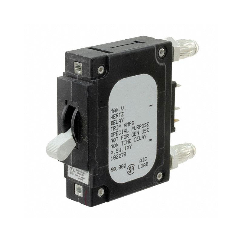 LMLK1-1RS5-32846-15-V The Sensata LMLK1-1RS5-32846-15-V is a 15 Amp, 1-pole circuit breaker with a white handle. It is designed for reliable circuit protection.