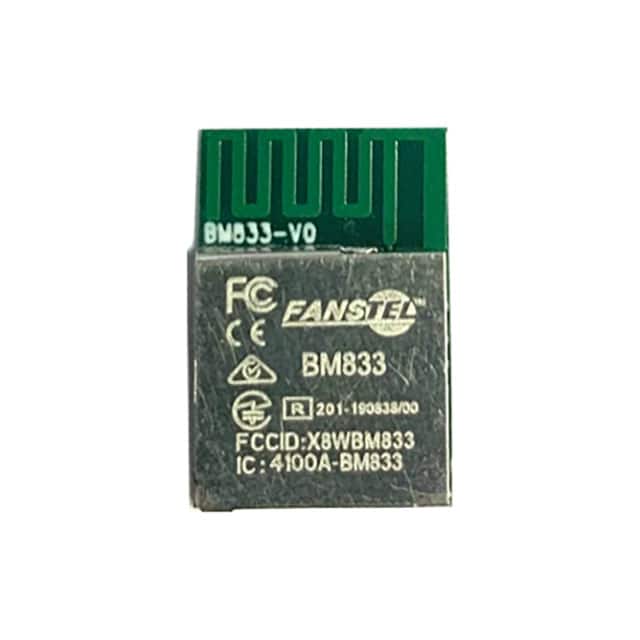 BM833 RF TXRX MODULE BT PCB TRC SMD