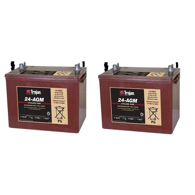 PE-320AS 24 VOLTS 2 PACK Replacement for Pioneer / Eclips