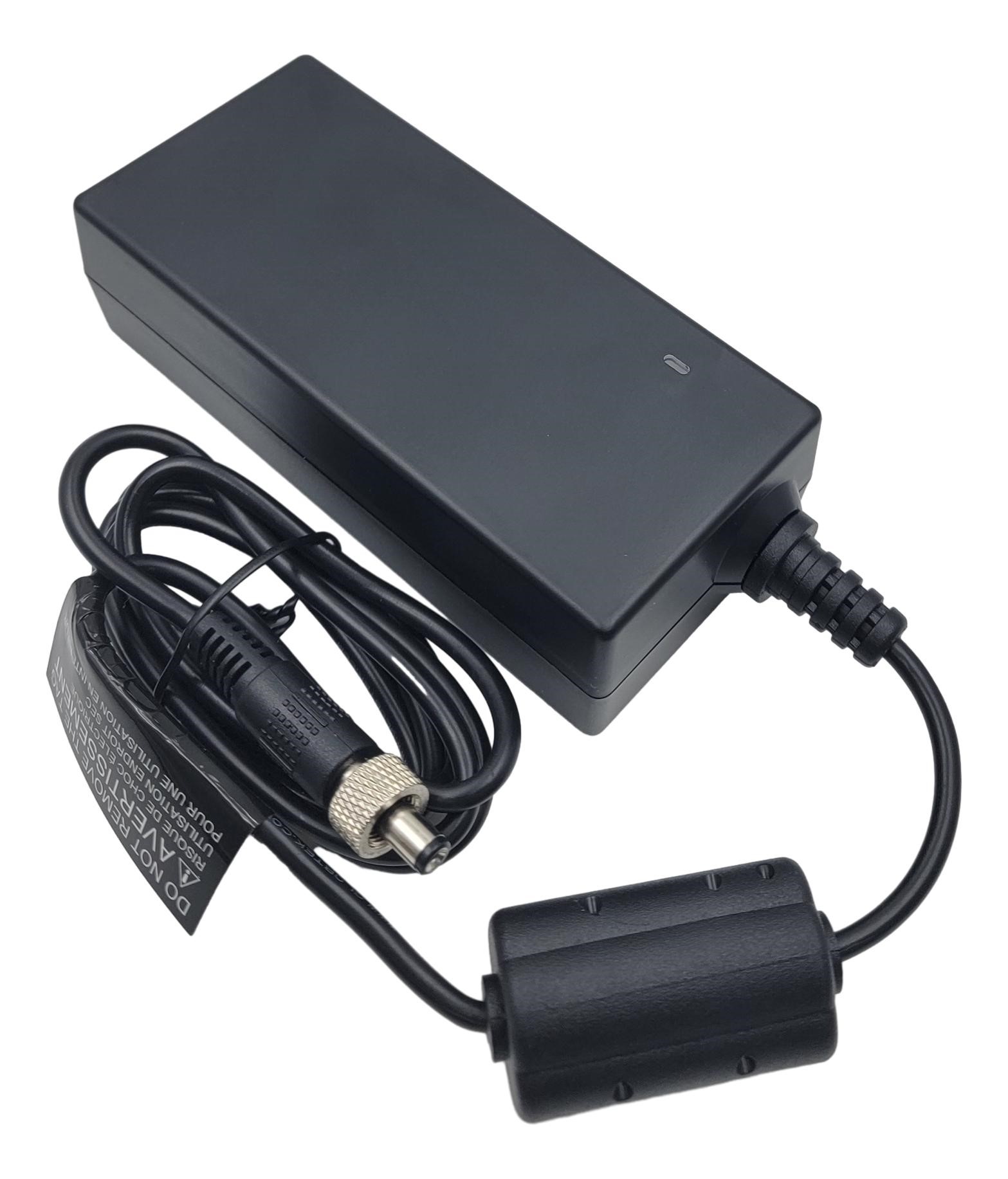 TR9CI2500CLP6CIMR6B The GlobTek TR9CI2500CLP6CIMR6B is an AC/DC desktop adapter delivering 24V at 2.5A for a total of 60W. It features an IEC C14 input connector and a standard barrel plug output.