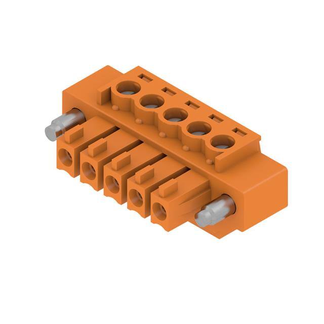 1941040000 TERM BLOCK PLUG 5POS STR 3.81MM