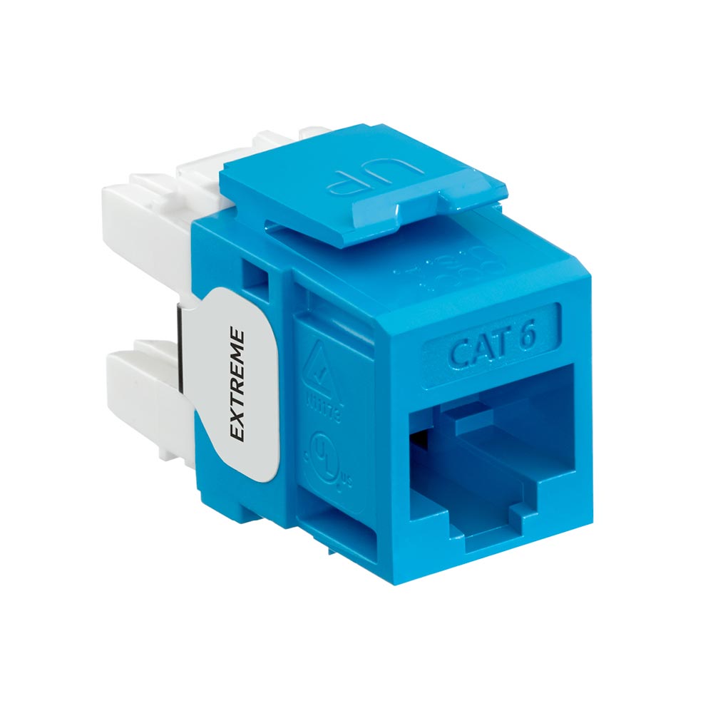 61110-RL6 The Leviton 61110-RL6 is an EXTREME Cat 6 QUICKPORT Copper Jack designed for high-performance networking. It meets multiple industry standards for electrical transmission.