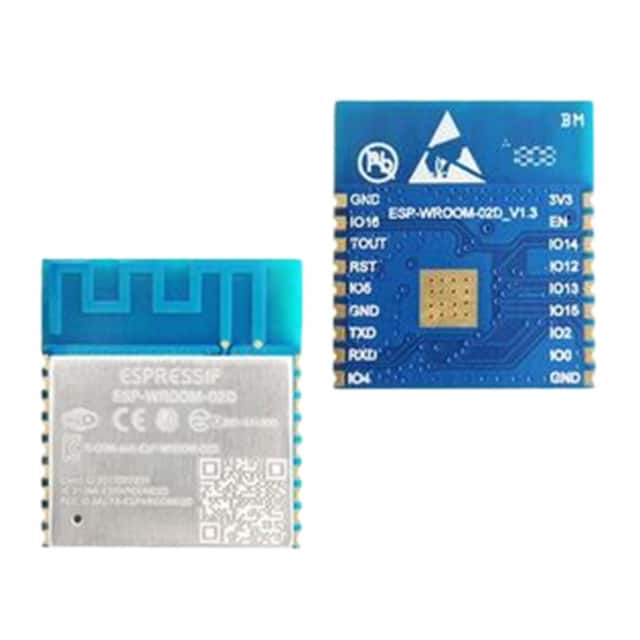 ESP-WROOM-02D-N2 RF TXRX MOD WIFI TRACE ANT SMD