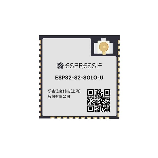 ESP32-S2-SOLO-U-N4 SMD MODULE, ESP32-S2, 4 MB SPI F