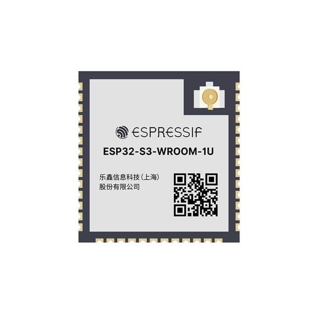 ESP32-S3-WROOM-1U-N8 SMD MODULE, ESP32-S3, 8 MB SPI F