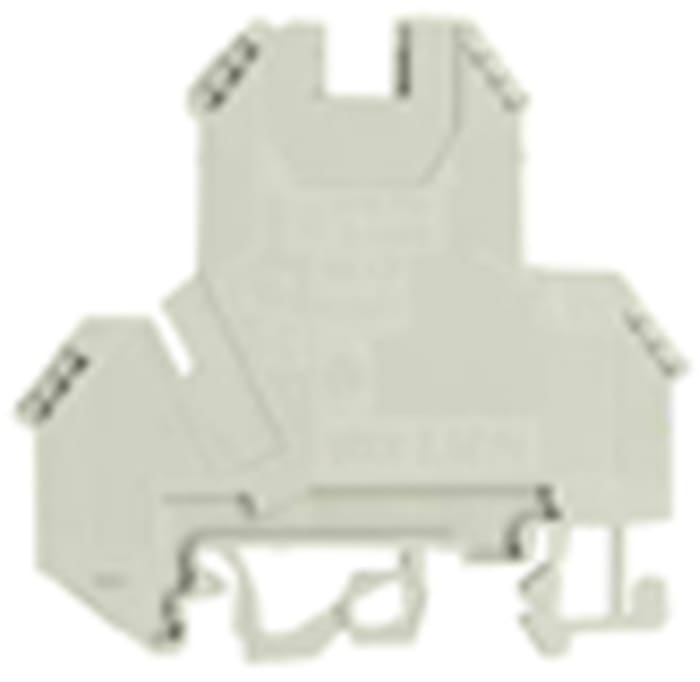 57.403.7055.0 This Wieland Electric 57.403.7055.0 is a double level terminal block with screw termination. It is rated for 600V and 25A, featuring a 5mm pitch and 2 levels.