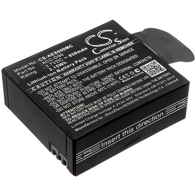 ACC-D90 BATTERY Replacement for Aee ACC-D90 Batt